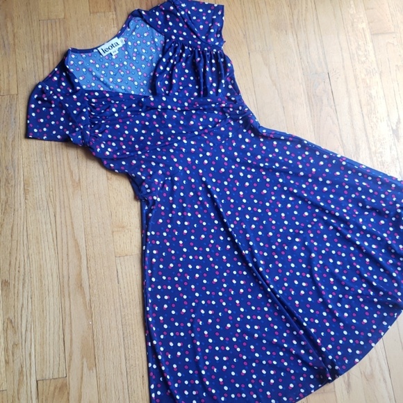 Leota Dresses & Skirts - Womens polka dot dress